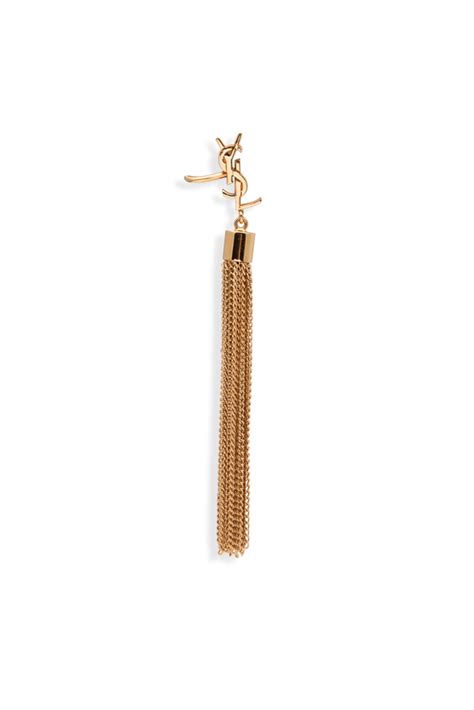 ysl tassel earrings